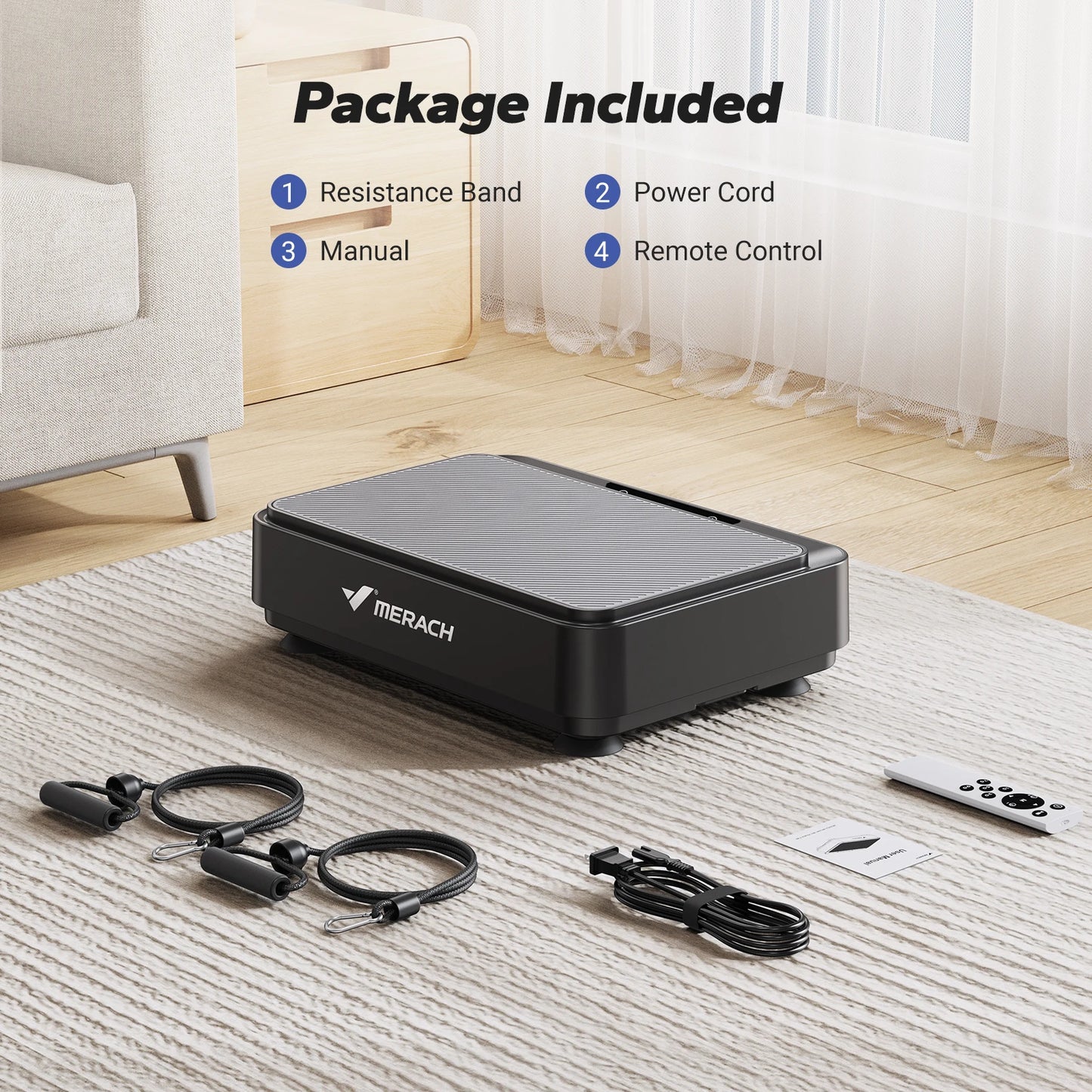 MERACH Vibration Plate Machine