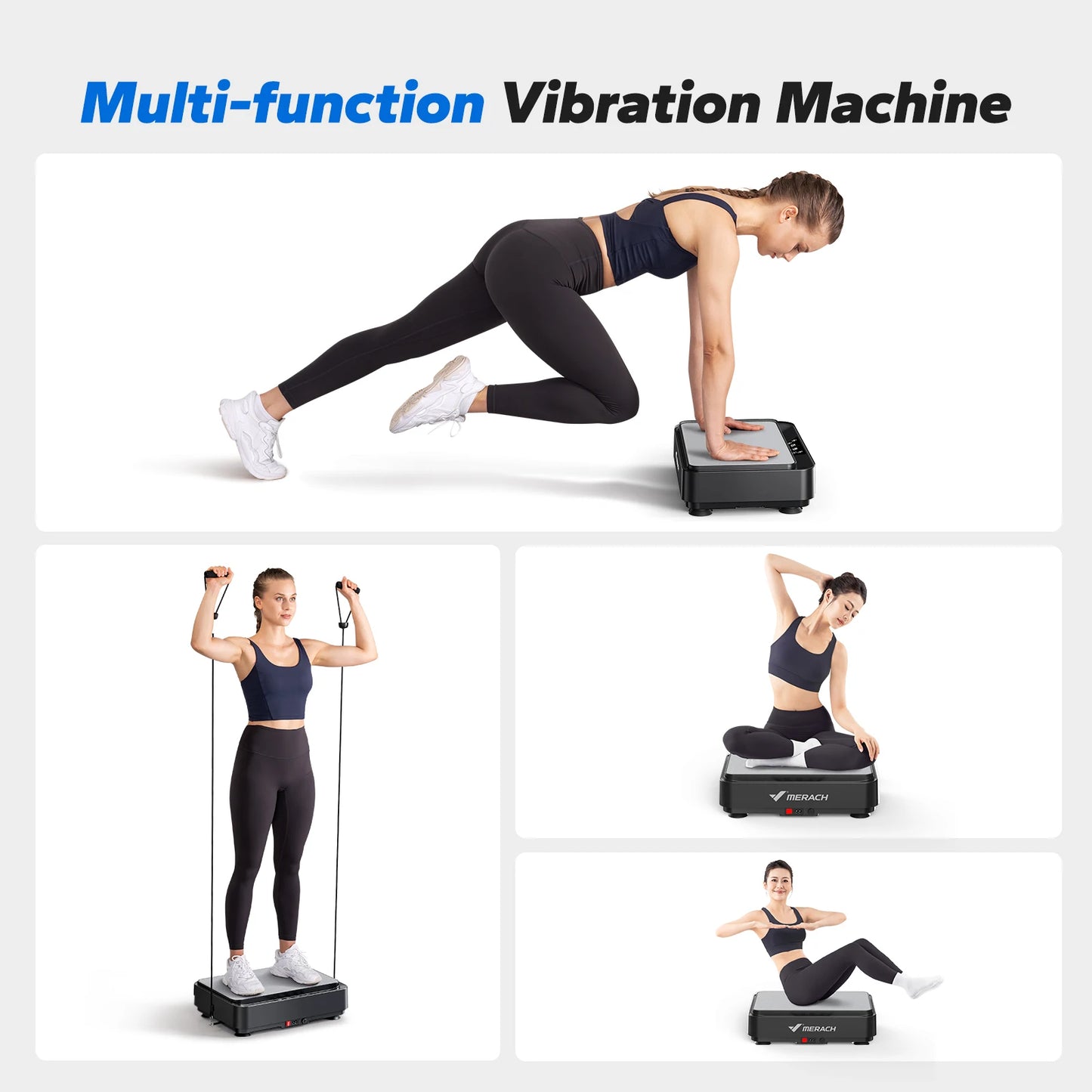 MERACH Vibration Plate Machine