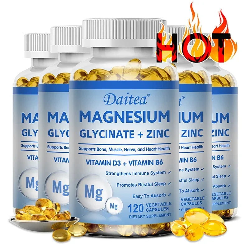 Magnesium Zinc + D3 Supplement