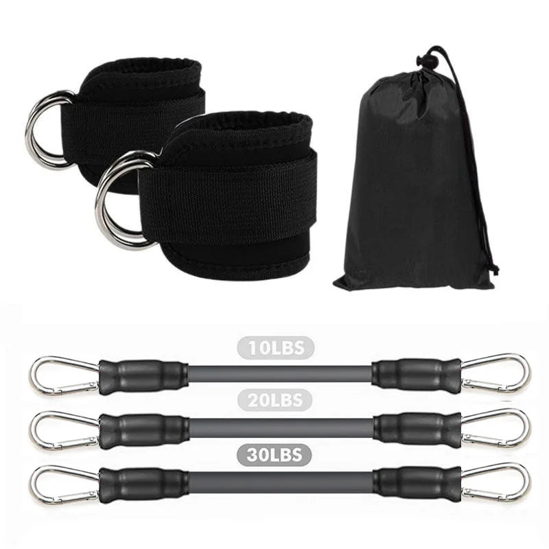 Ankle Straps Resistance Band Set