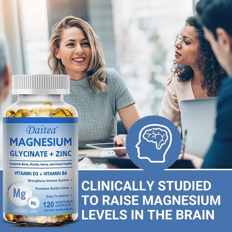 Magnesium Zinc + D3 Supplement