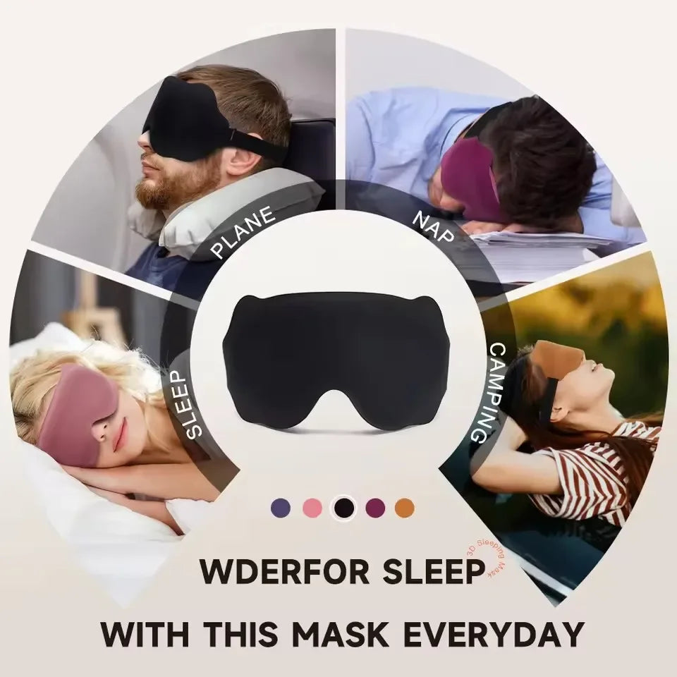 6D Sleep Mask Blockout light 100%