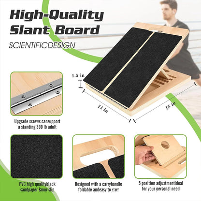 Foldable Wooden Incline Board
