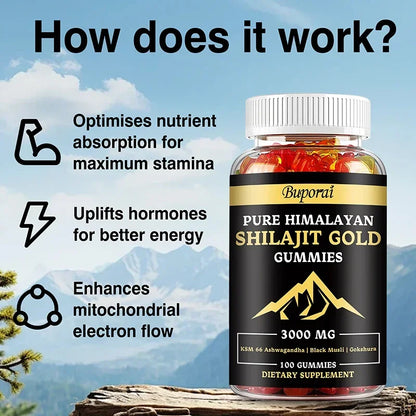 Shilajit Gummies 3000 mg