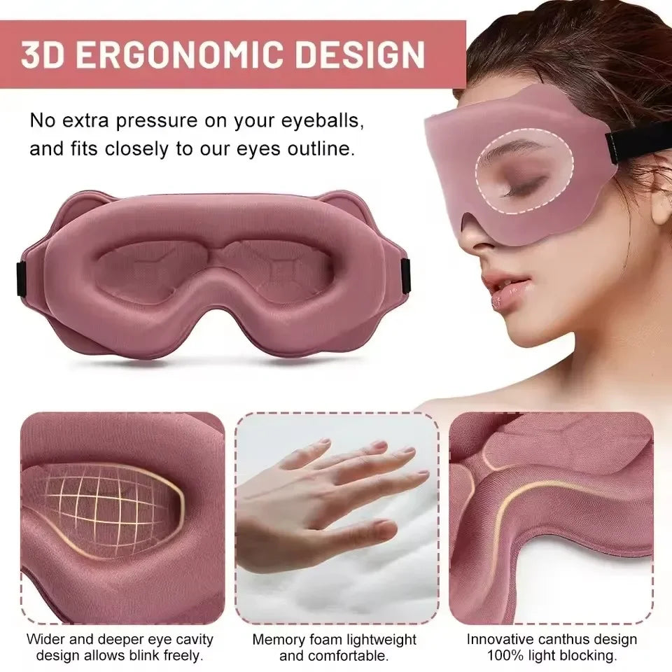 6D Sleep Mask Blockout light 100%