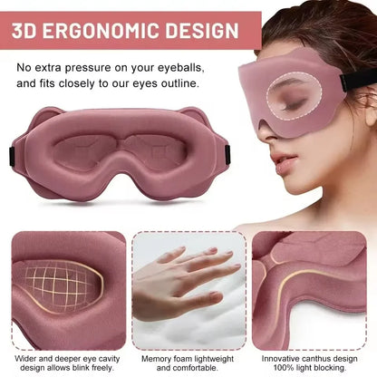 6D Sleep Mask Blockout light 100%