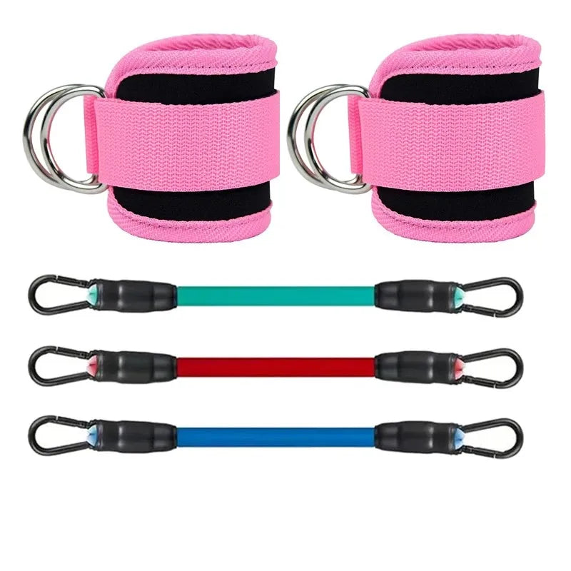 Ankle Straps Resistance Band Set
