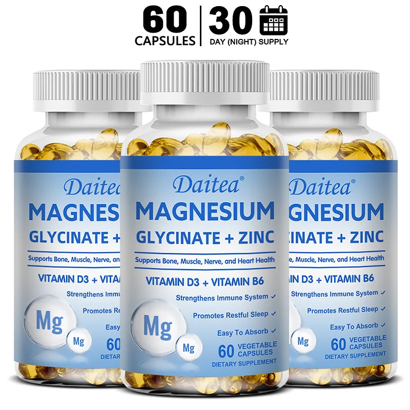 Magnesium Zinc + D3 Supplement