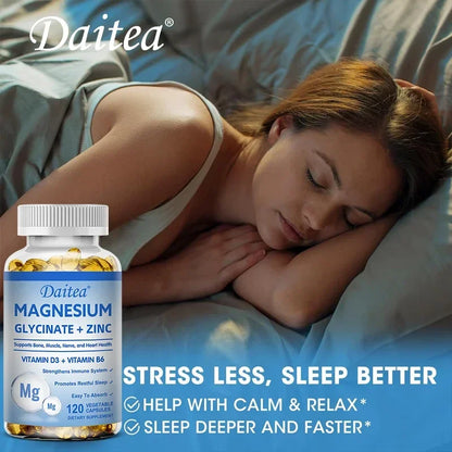 Magnesium Zinc + D3 Supplement