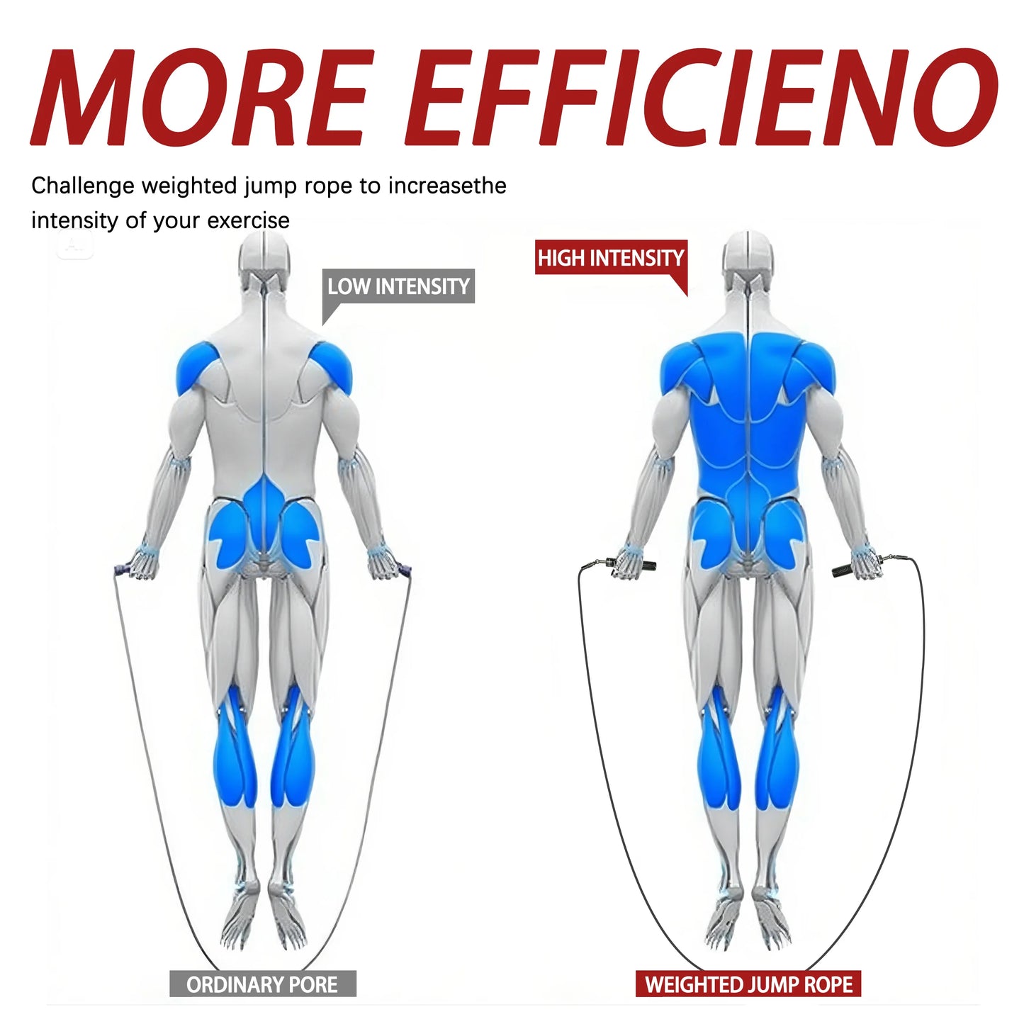 MOGOLD Weighted Jump Rope