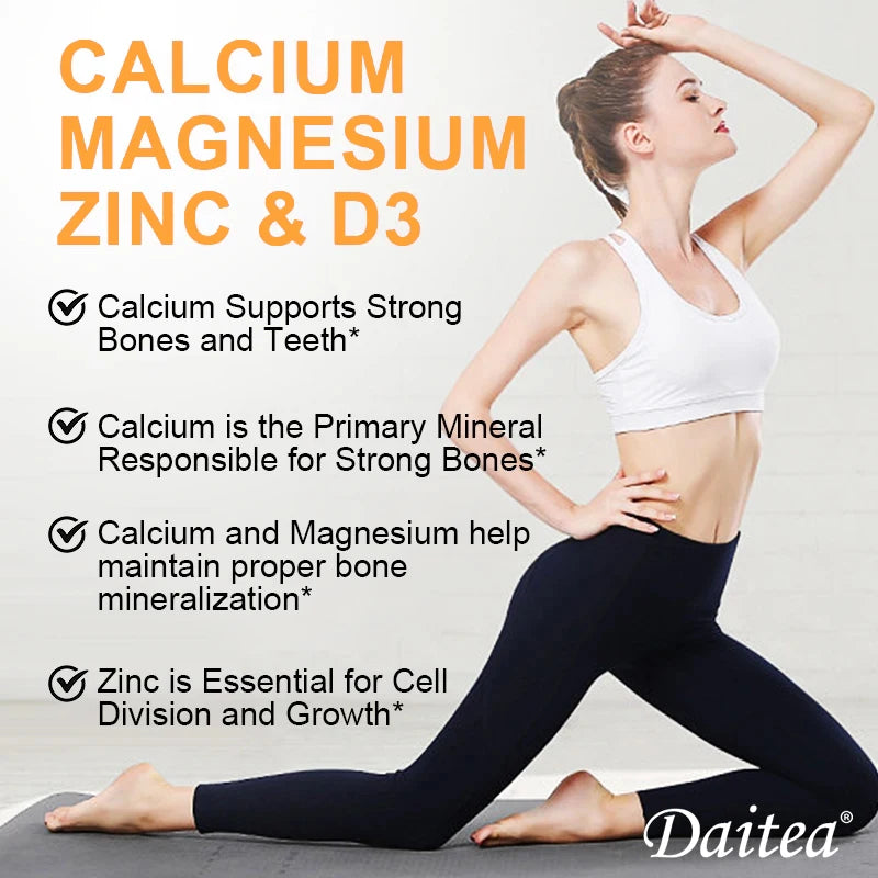 Calcium Magnesium Zinc + D3