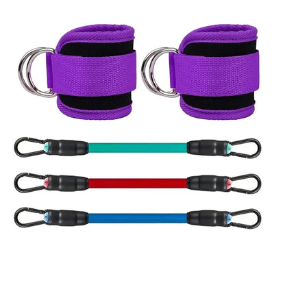 Ankle Straps Resistance Band Set